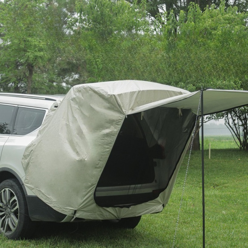 Outdoor Camping Car Tail Tent - Folding rear tent, outdoor camping trunk