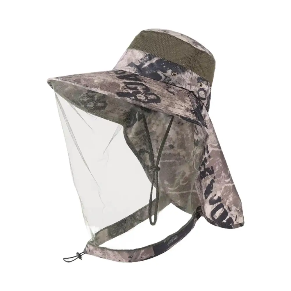 Outdoor Camping Mosquito Net - Outdoor Head Face Mask Hat Net