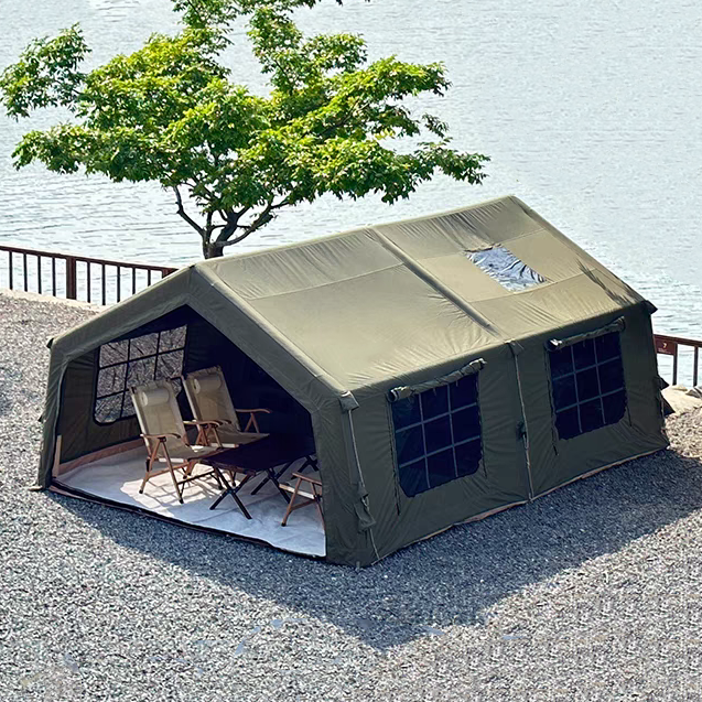 Outdoor Camping Inflatable Tent - 17.2 Large Luxury Waterproof Durable Air