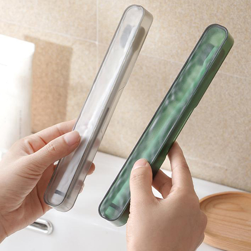 Outdoor Camping Bathroom - 1PCS Portable Toothbrush Holder Box Outdoor