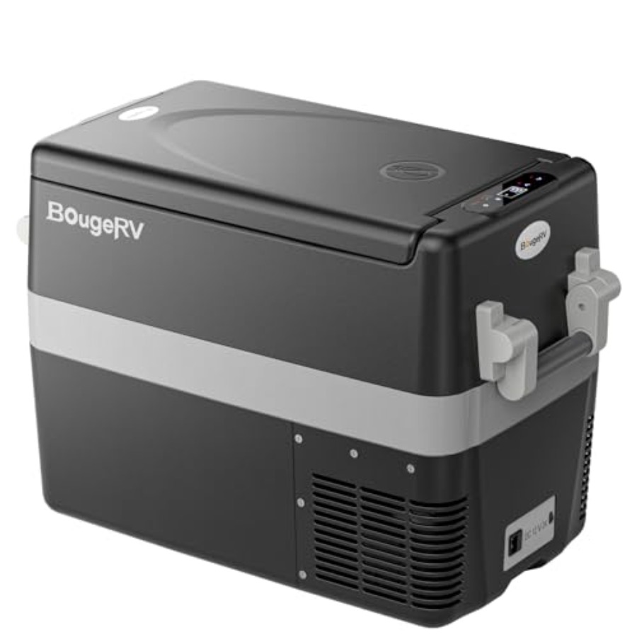 Outdoor Camping Jeep - Portable 12V Car Fridge 42 Quart