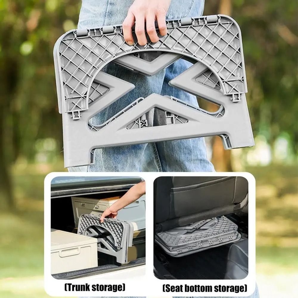 Outdoor Camping Toilet - PP Portable Camping Toilet with Lid