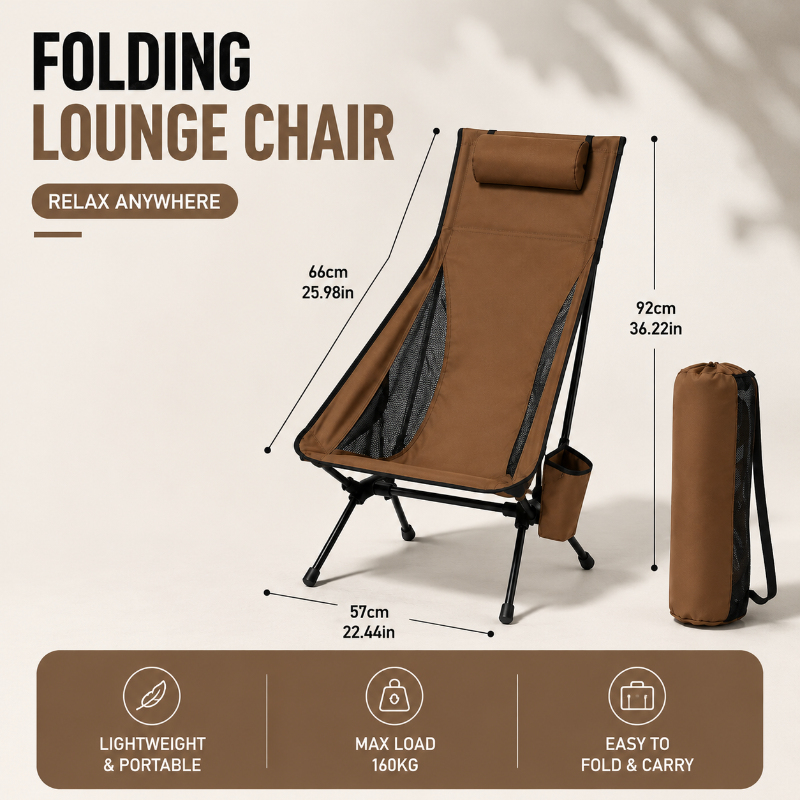 Lightweight Travel Folding Cha – Outdoor Camping Table And Chairs Bewertung und Preis
