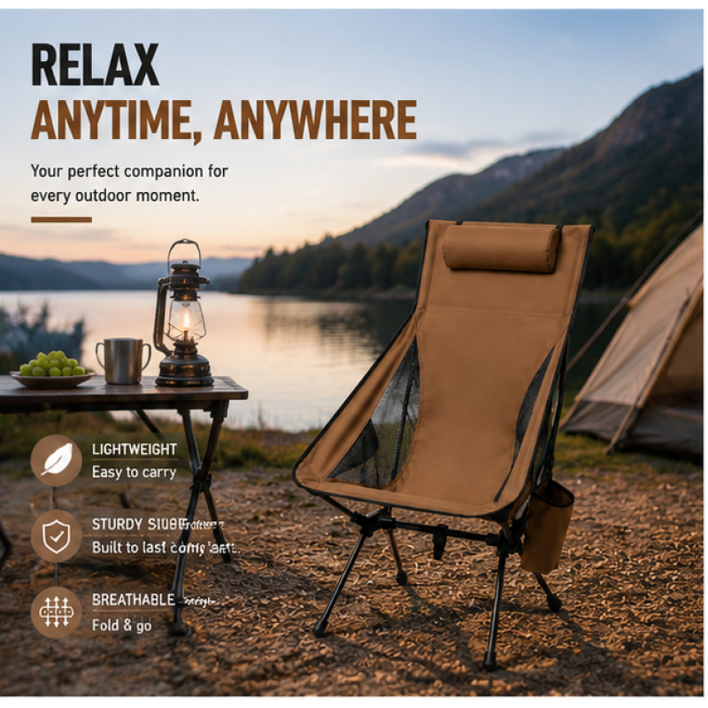 Lightweight Travel Folding Cha – Outdoor Camping Table And Chairs Bewertung und Preis