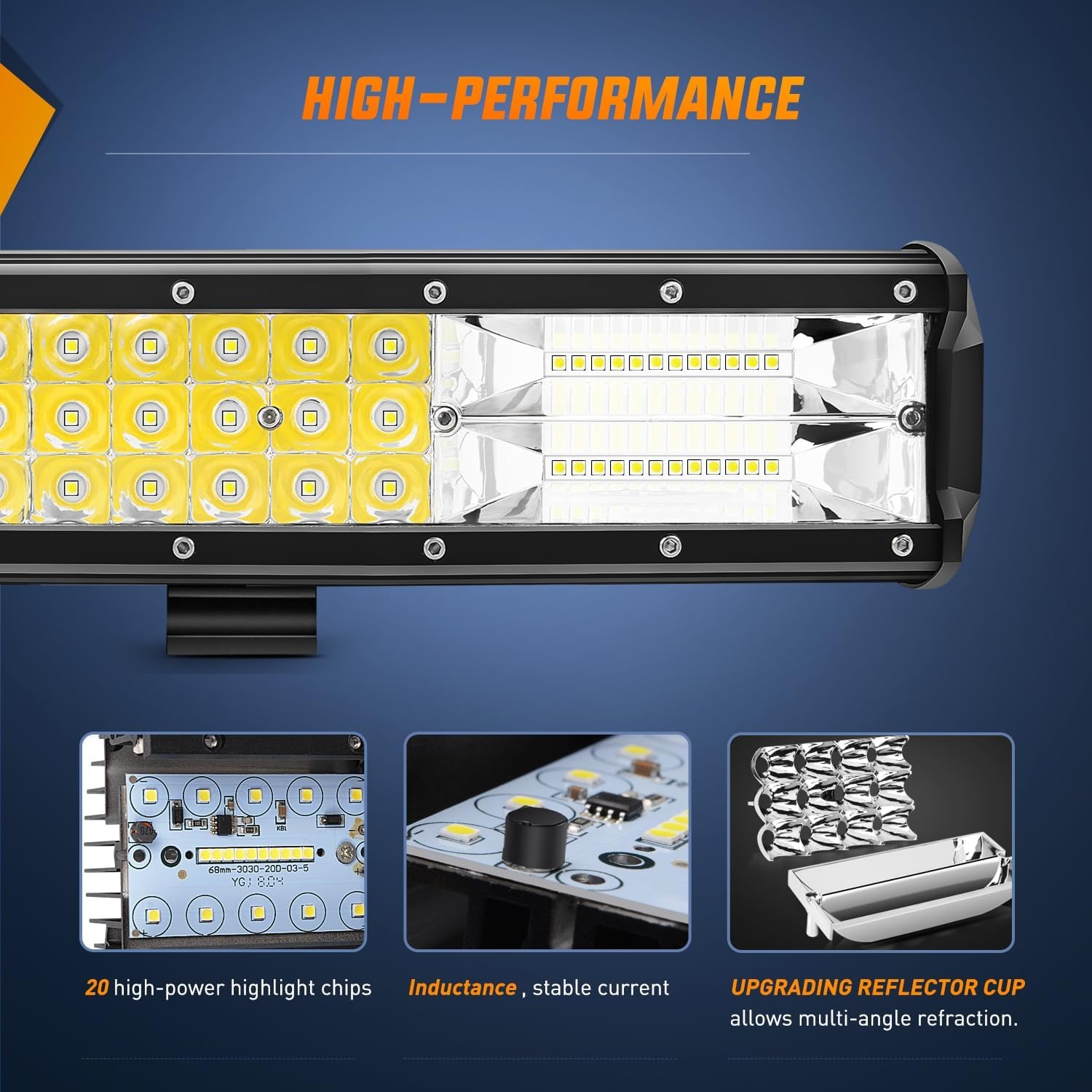 Nilight 37Inch Triple Row LED  – Outdoor Camping Jeep Bewertung und Preis