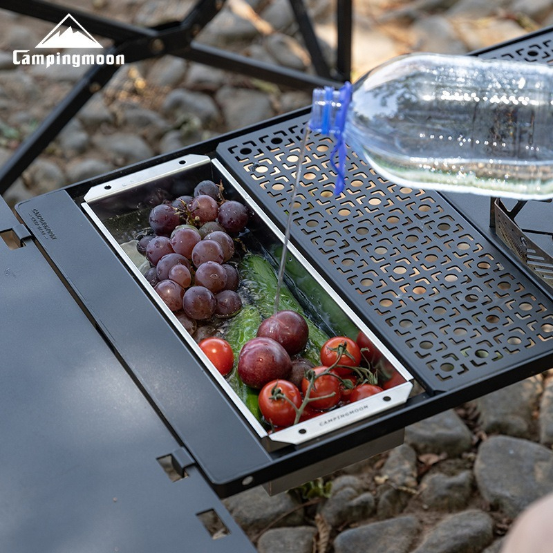 CAMPINGMOON CK-11 Stainless St – Outdoor Camping Table With Storage Bewertung und Preis