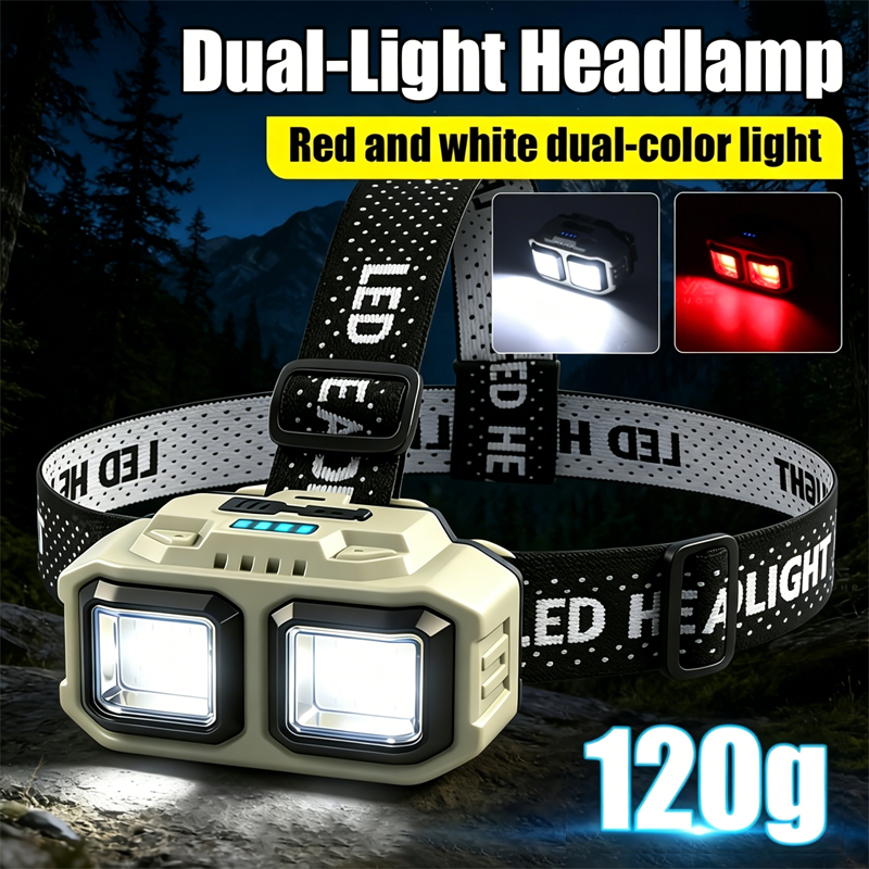 COB LED Headlamp Rechargeable  – Outdoor Camping Jobs Bewertung und Preis