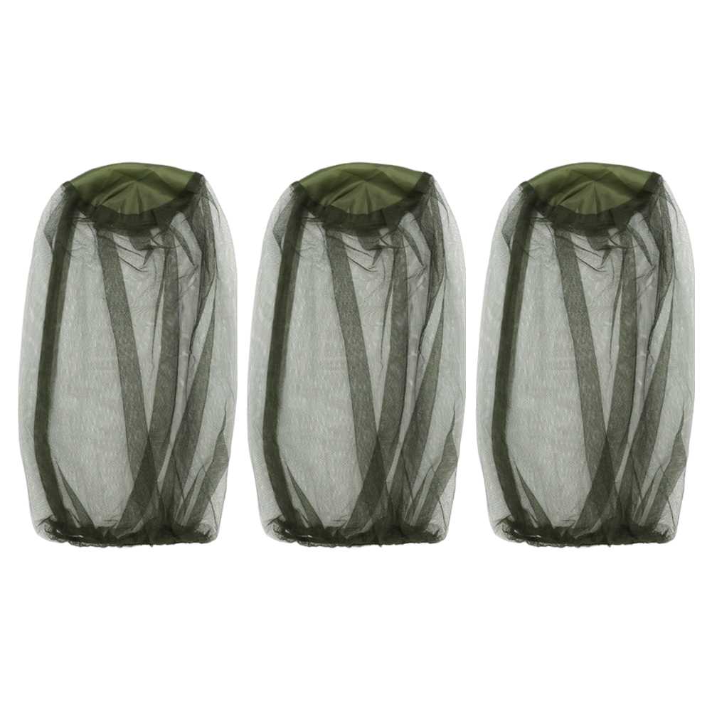 3Pcs Mosquito Head Net Mesh Fa – Outdoor Camping Mosquito Net Bewertung und Preis