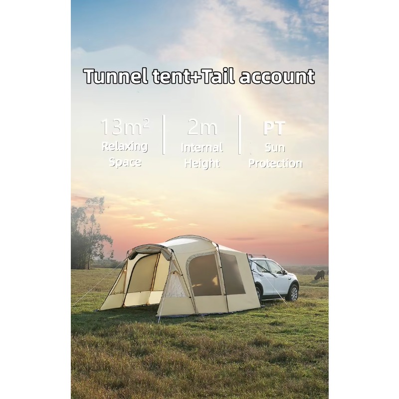 Tent Factory Customized Outdoo – Outdoor Camping Car Tail Tent Bewertung und Preis