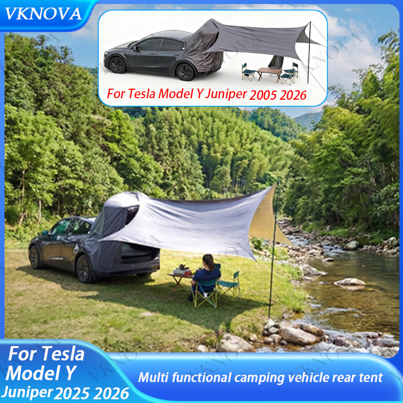 For Tesla Model Y Camping Car  – Outdoor Camping Car Tail Tent Bewertung und Preis