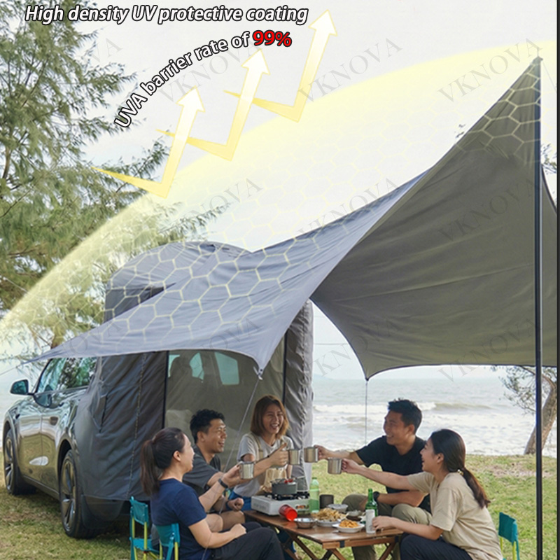 For Tesla Model Y Camping Car  – Outdoor Camping Car Tail Tent Bewertung und Preis