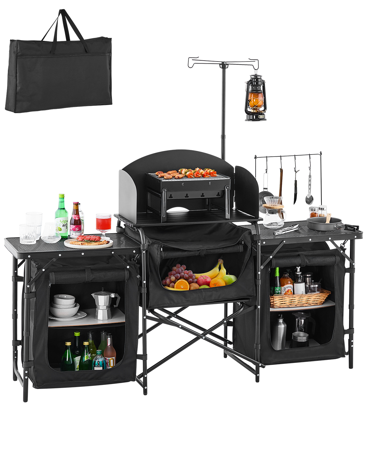 SucceBuy Camping Kitchen Table – Outdoor Camping Kitchen Setup Bewertung und Preis
