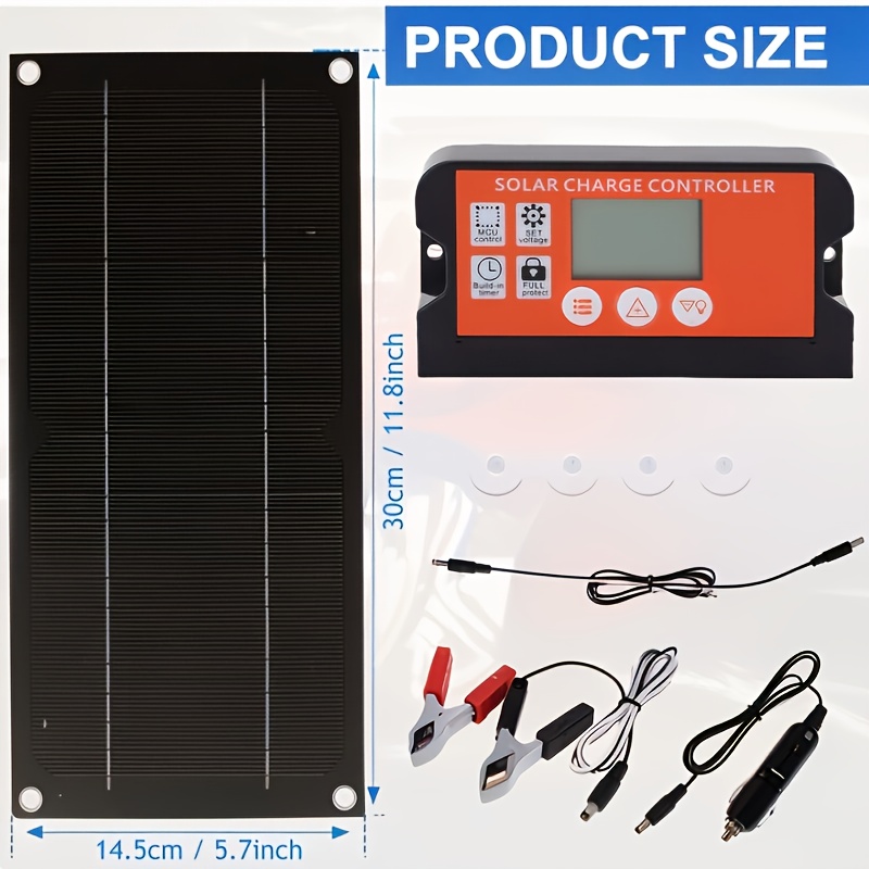 600W Monocrystalline Solar Pan – Outdoor Camping Kit Bewertung und Preis