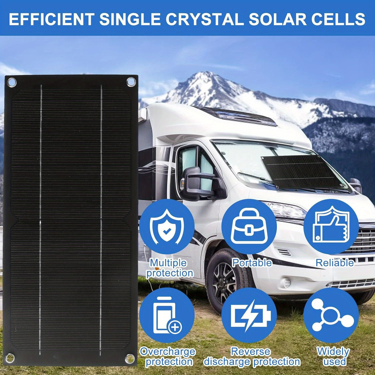 600W Monocrystalline Solar Pan – Outdoor Camping Kit Bewertung und Preis