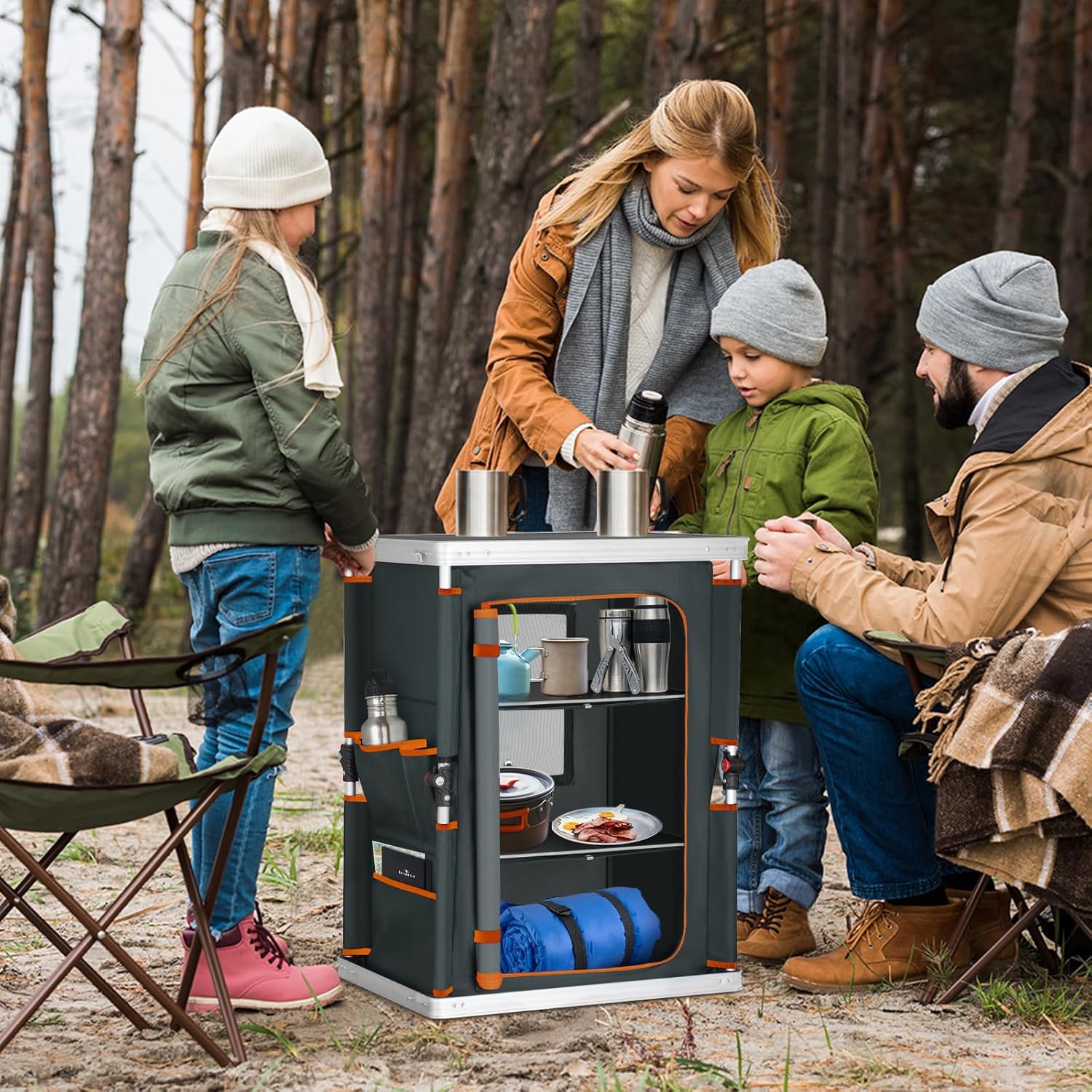 Outdoor Folding Camping Table  – Outdoor Camping Kitchen Setup Bewertung und Preis