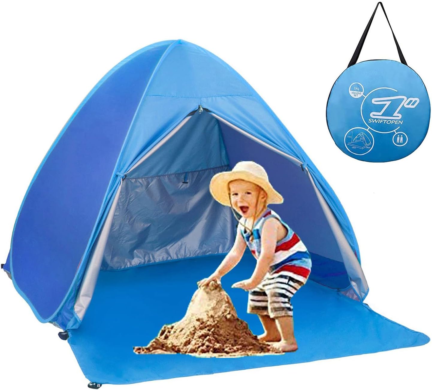 Pop Up Beach Tent Shade Sun Sh – Outdoor Camping Kids Activities Bewertung und Preis
