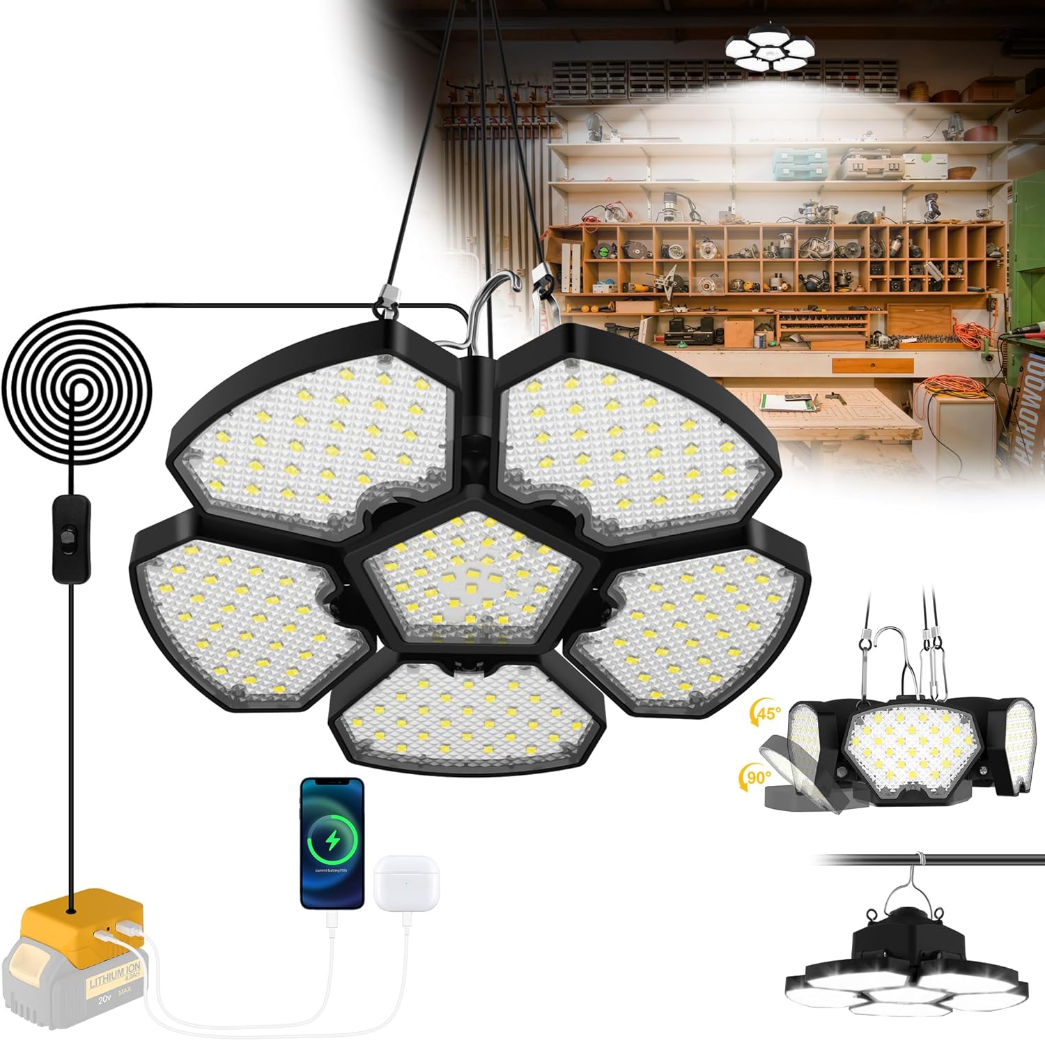 Battery Operated Shed Light Ou – Outdoor Camping Jobs Bewertung und Preis
