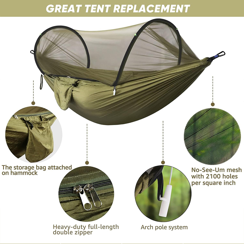 Outdoor Camping Hammock With M – Outdoor Camping Mosquito Net Bewertung und Preis