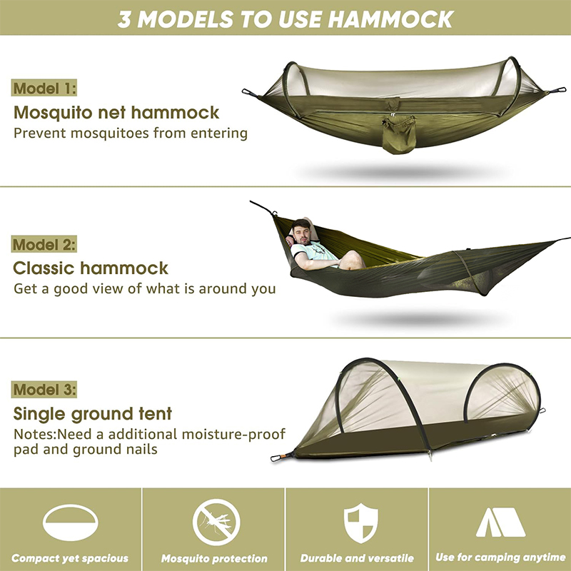 Outdoor Camping Hammock With M – Outdoor Camping Mosquito Net Bewertung und Preis