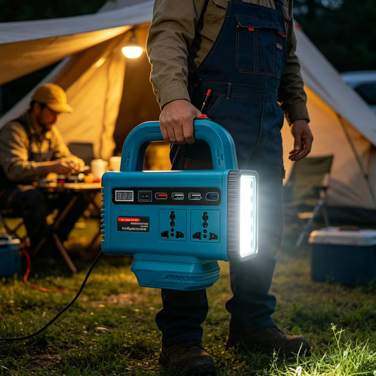 Portable LED Lamp DC18V To AC2 – Outdoor Camping Jobs Bewertung und Preis