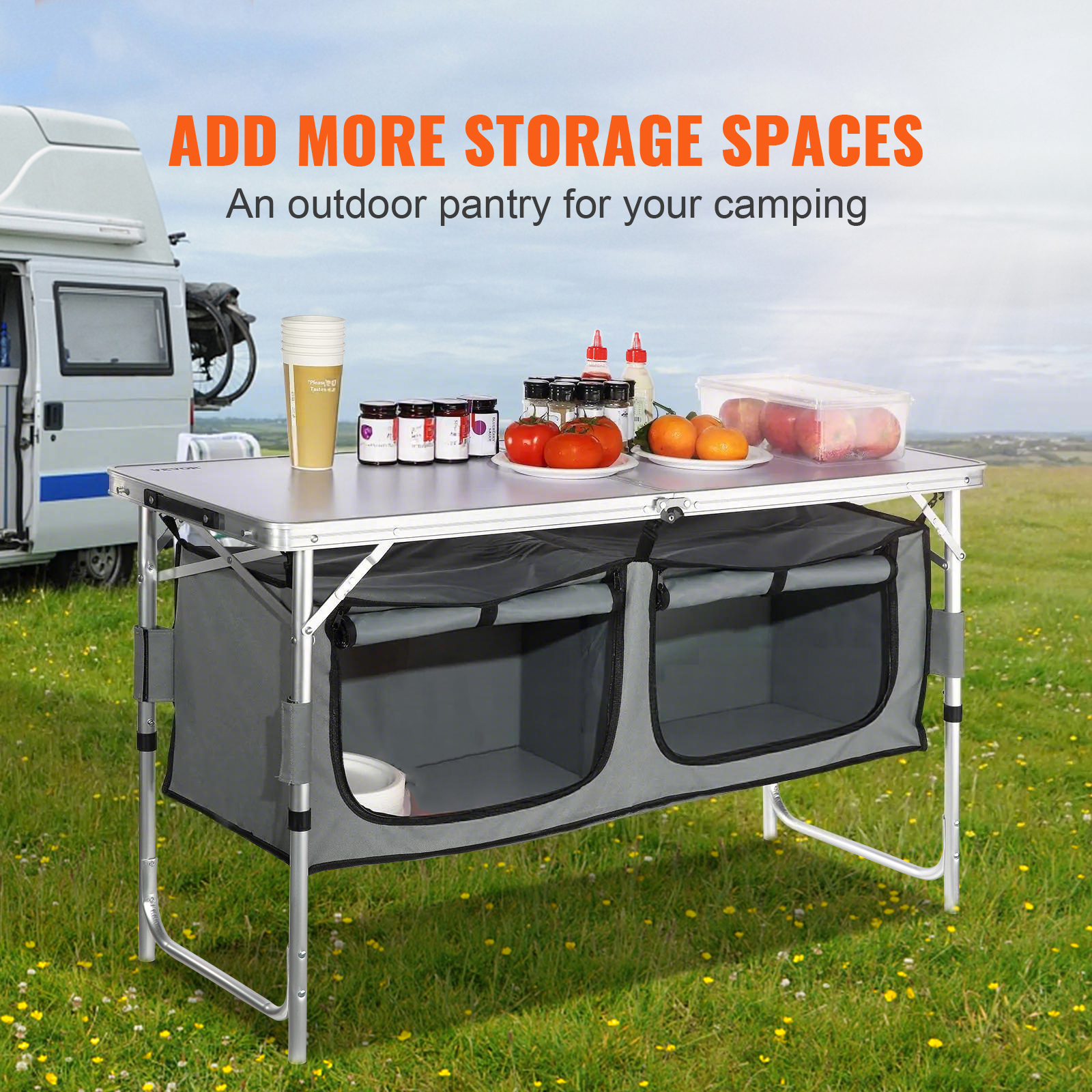 SucceBuy Camping Kitchen Table – Outdoor Camping Kitchen Setup Bewertung und Preis