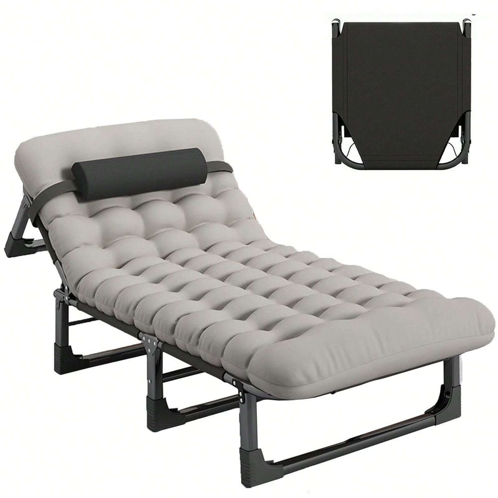 Cot, 4 Positions Adjustable Re – Outdoor Camping Table And Chairs Bewertung und Preis