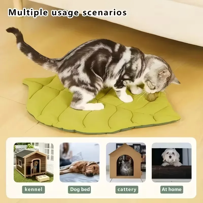 1/2PCS Leaf Shaped Cat Bed and – Outdoor Camping Floor Mat Bewertung und Preis