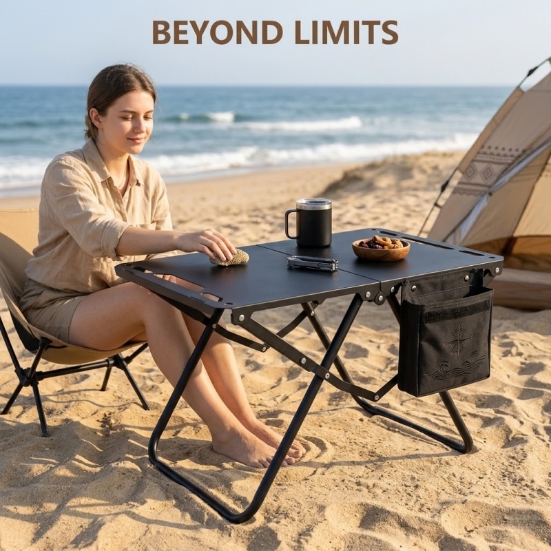 Foldable Outdoor Camping Beach – Outdoor Camping Table With Storage Bewertung und Preis