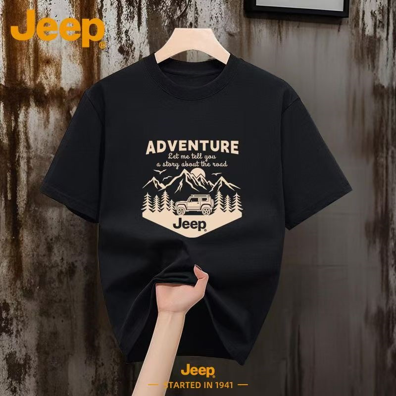 Jeep Men 230g 100% Cotton T Sh – Outdoor Camping Jeep Bewertung und Preis