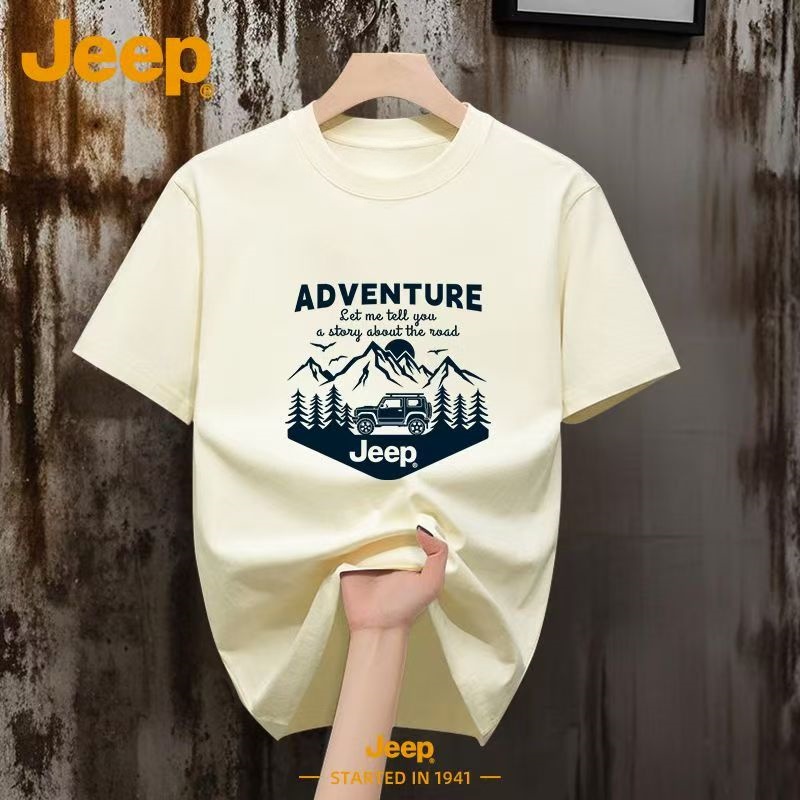 Jeep Men 230g 100% Cotton T Sh – Outdoor Camping Jeep Bewertung und Preis