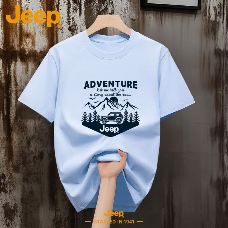 Jeep Men 230g 100% Cotton T Sh – Outdoor Camping Jeep Bewertung und Preis