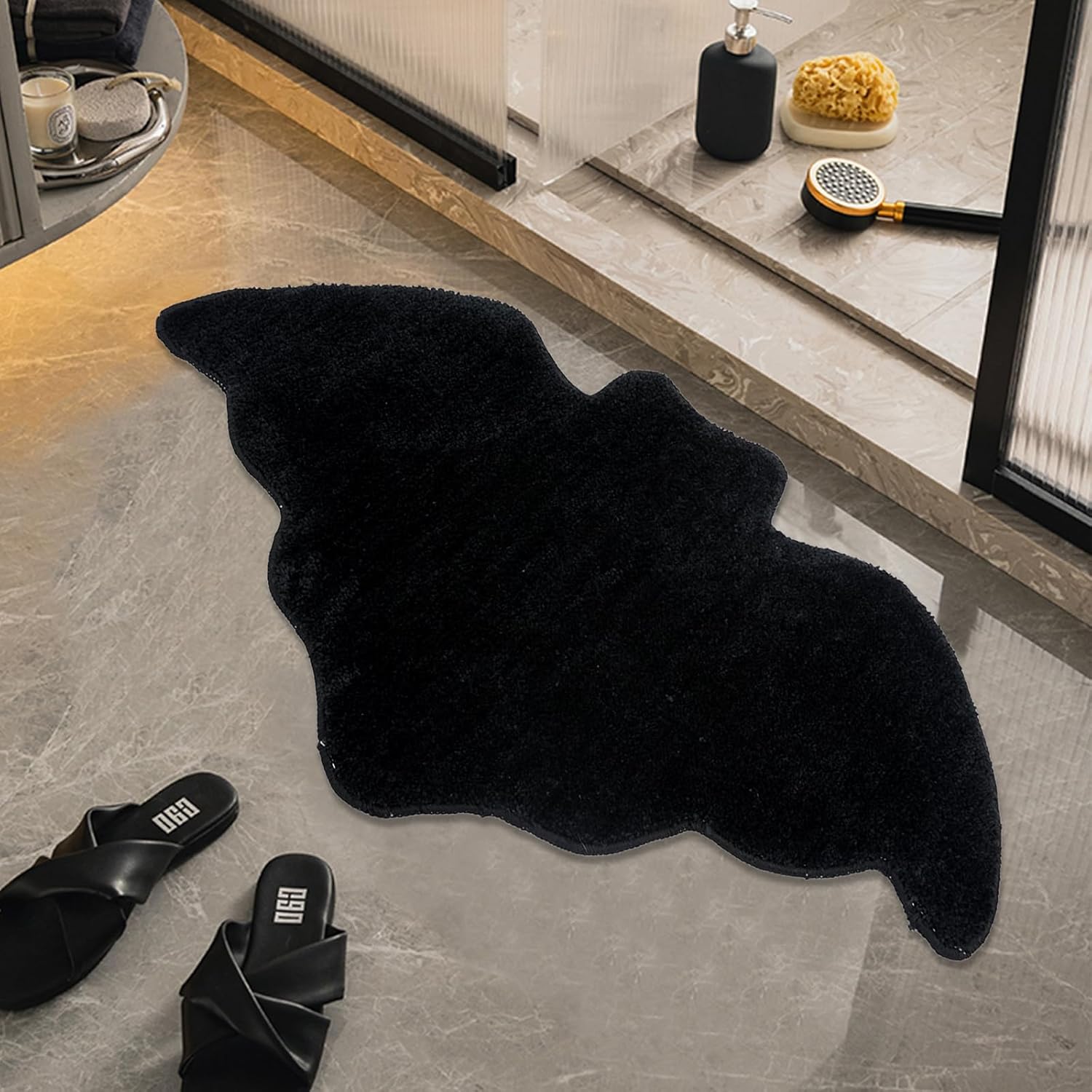 Black Halloween Bat Rug Non Sl – Outdoor Camping Kitchen Setup Bewertung und Preis