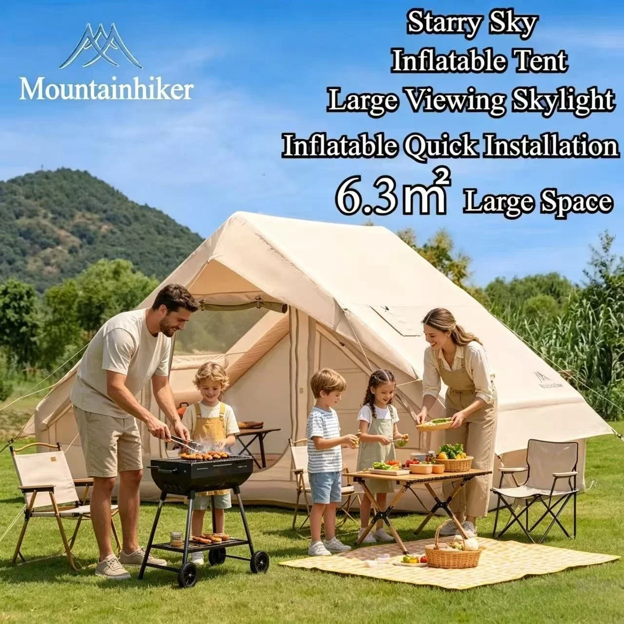 MOUNTAINHIKER Extra Large Infl – Outdoor Camping Inflatable Tent Bewertung und Preis