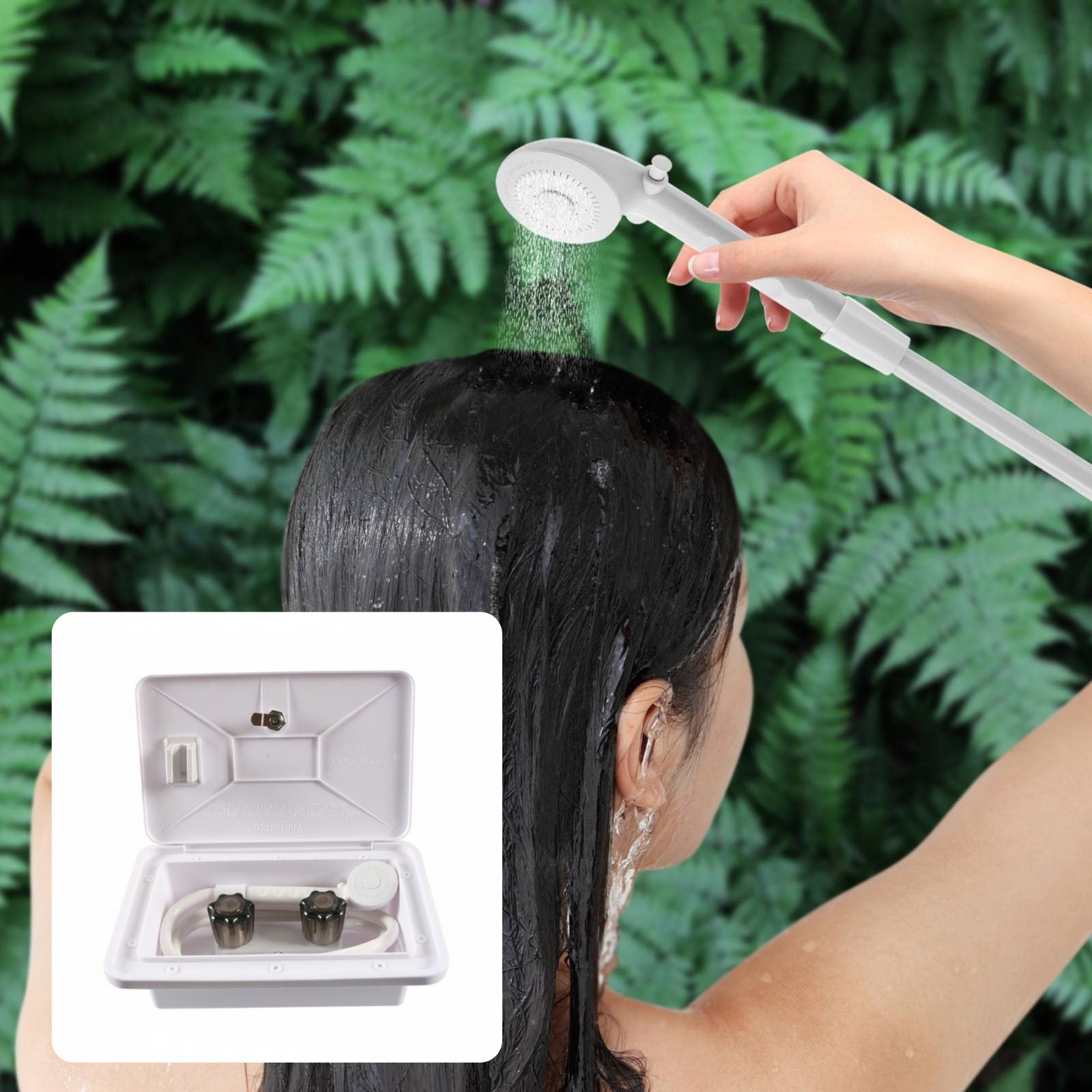 RV Exterior Shower Box Compact – Outdoor Camping Kit Bewertung und Preis