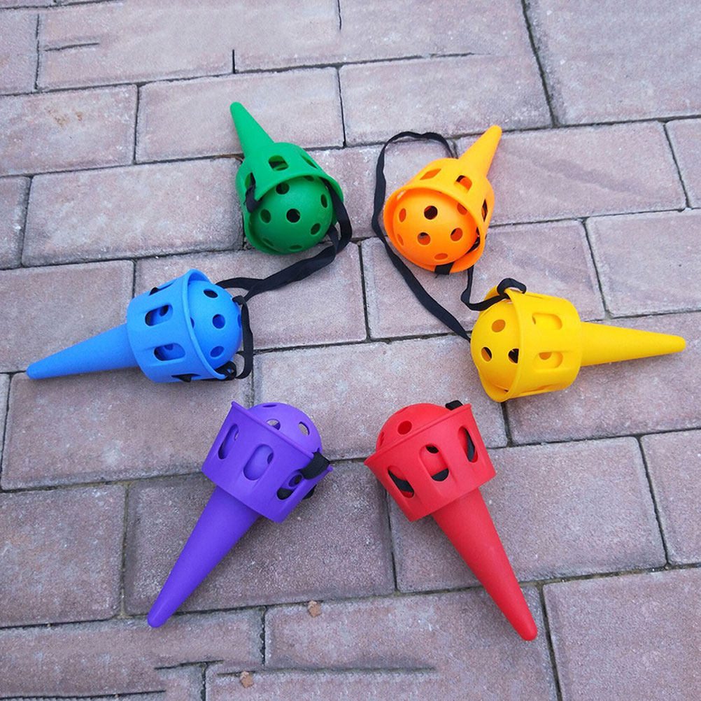 6Pcs Toss and Catch Balls Set  – Outdoor Camping Kids Activities Bewertung und Preis