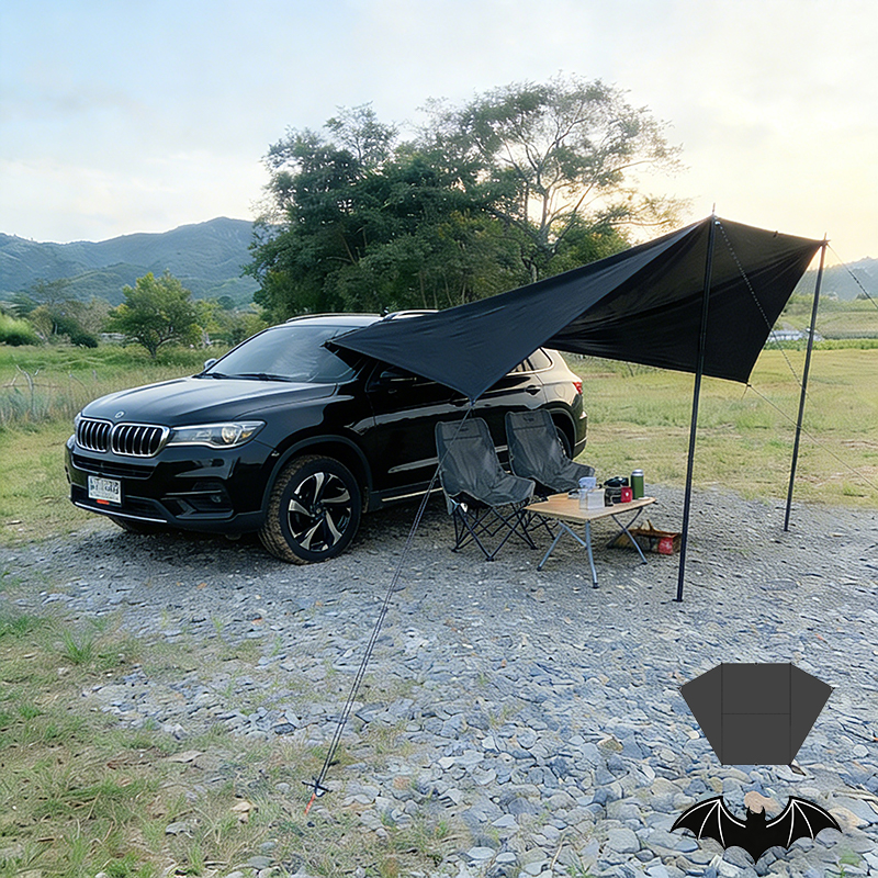 Bat Shape Car Side Awning Blac – Outdoor Camping Car Tail Tent Bewertung und Preis