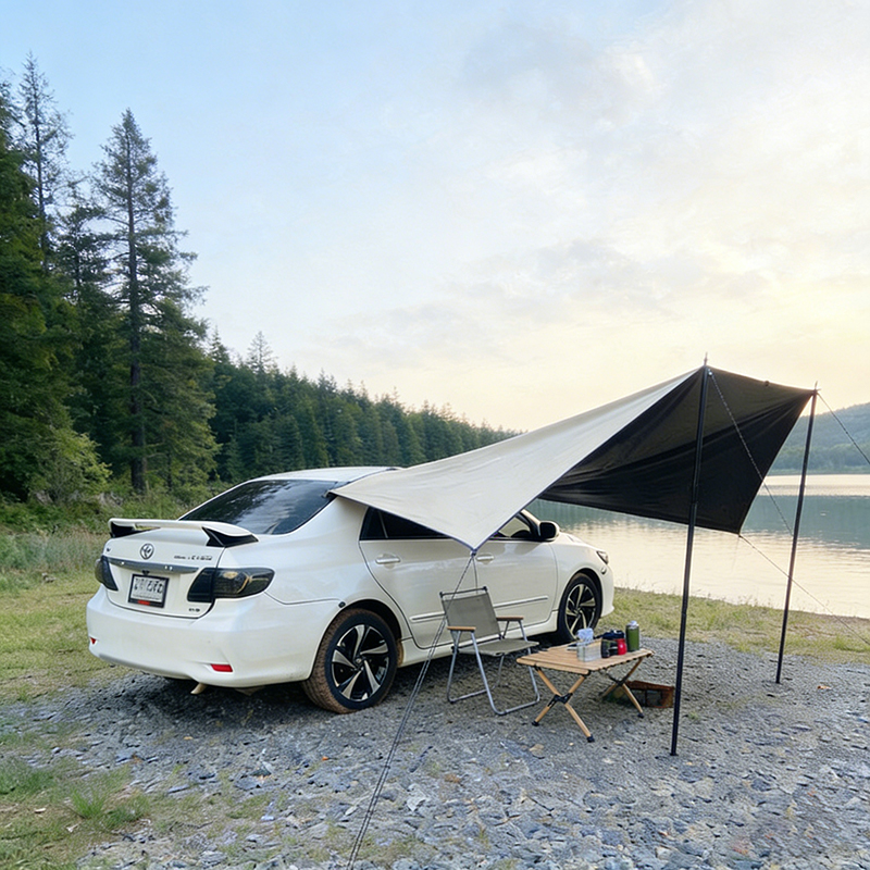 Bat Shape Car Side Awning Blac – Outdoor Camping Car Tail Tent Bewertung und Preis