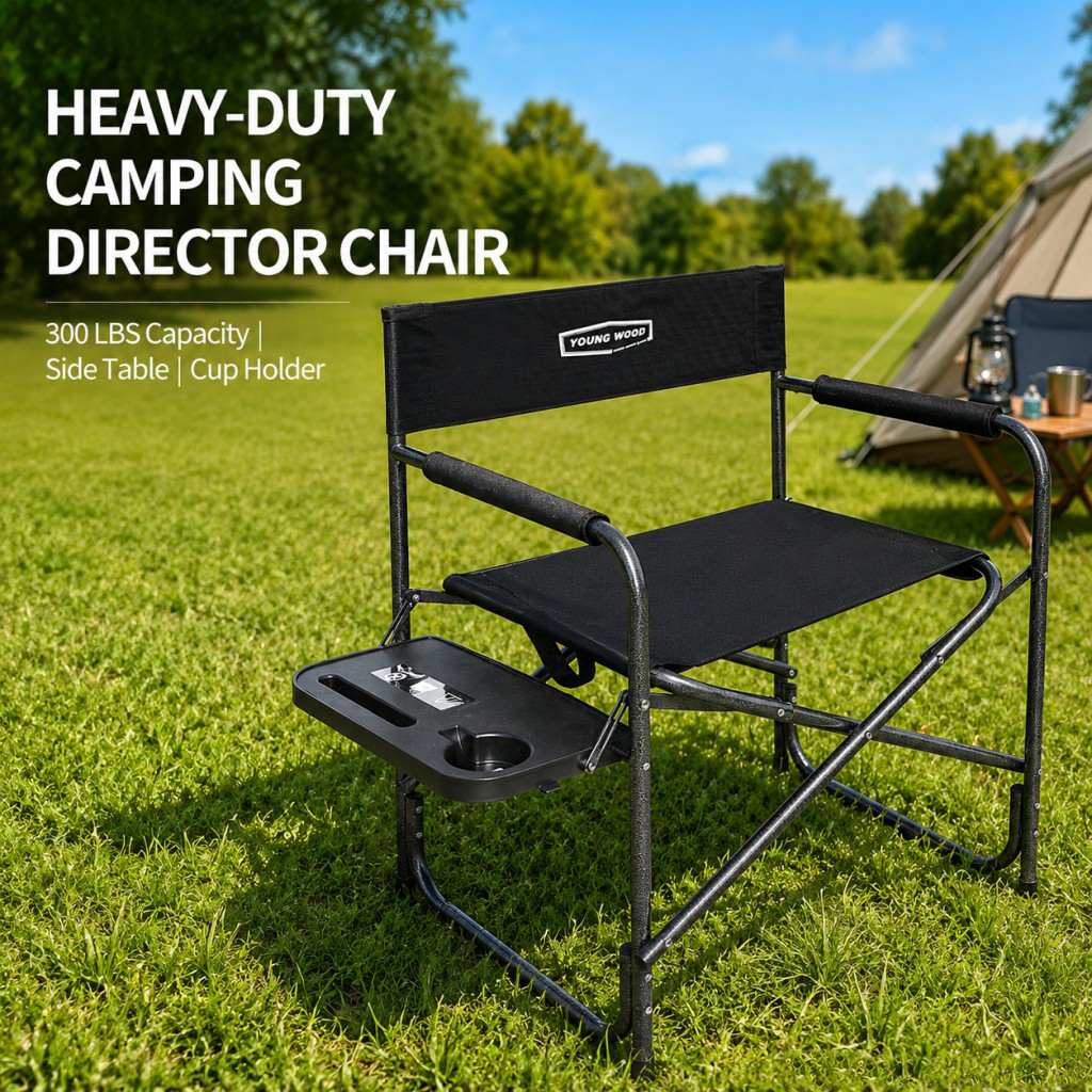 2PCS Portable Outdoor Chair wi – Outdoor Camping Table With Storage Bewertung und Preis