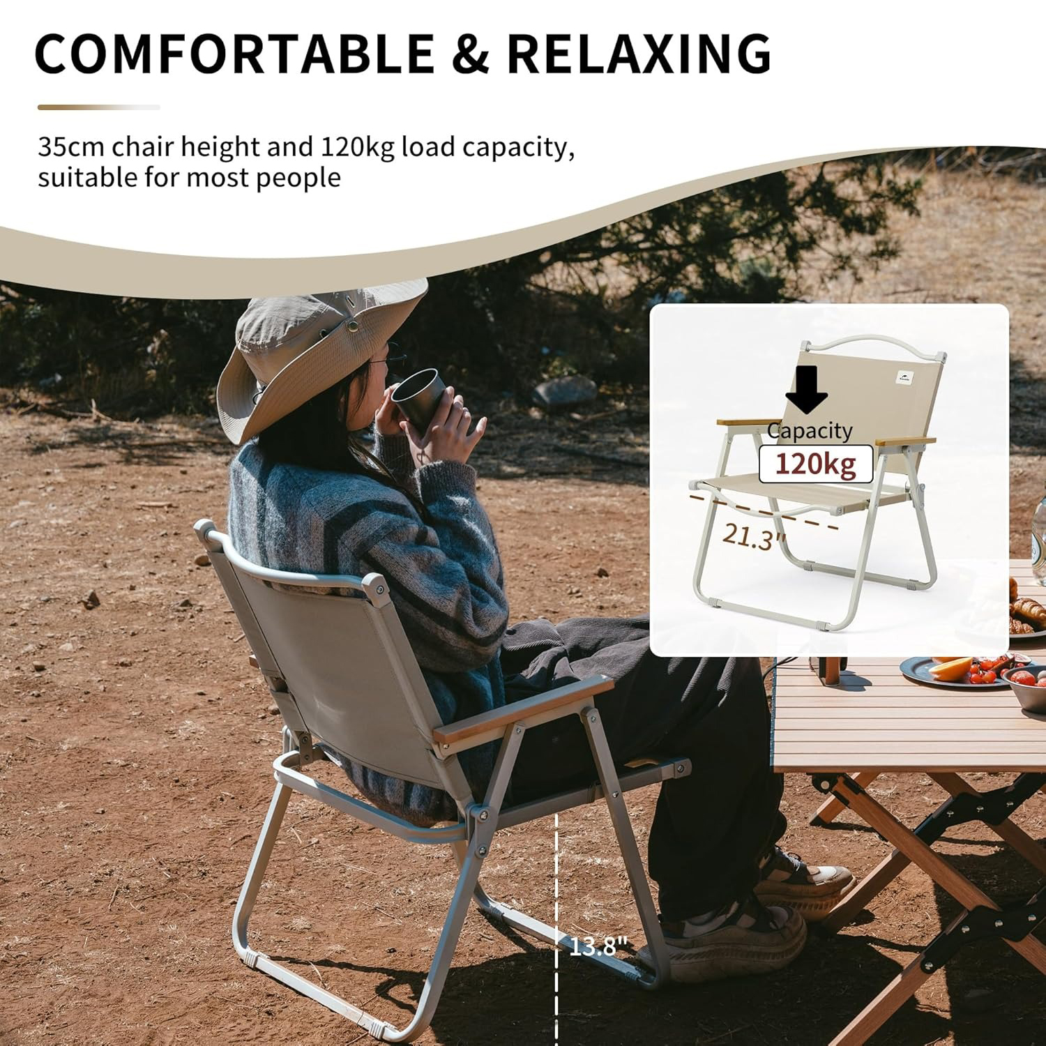 Naturehike Portable Camping Ch – Outdoor Camping Table And Chairs Bewertung und Preis