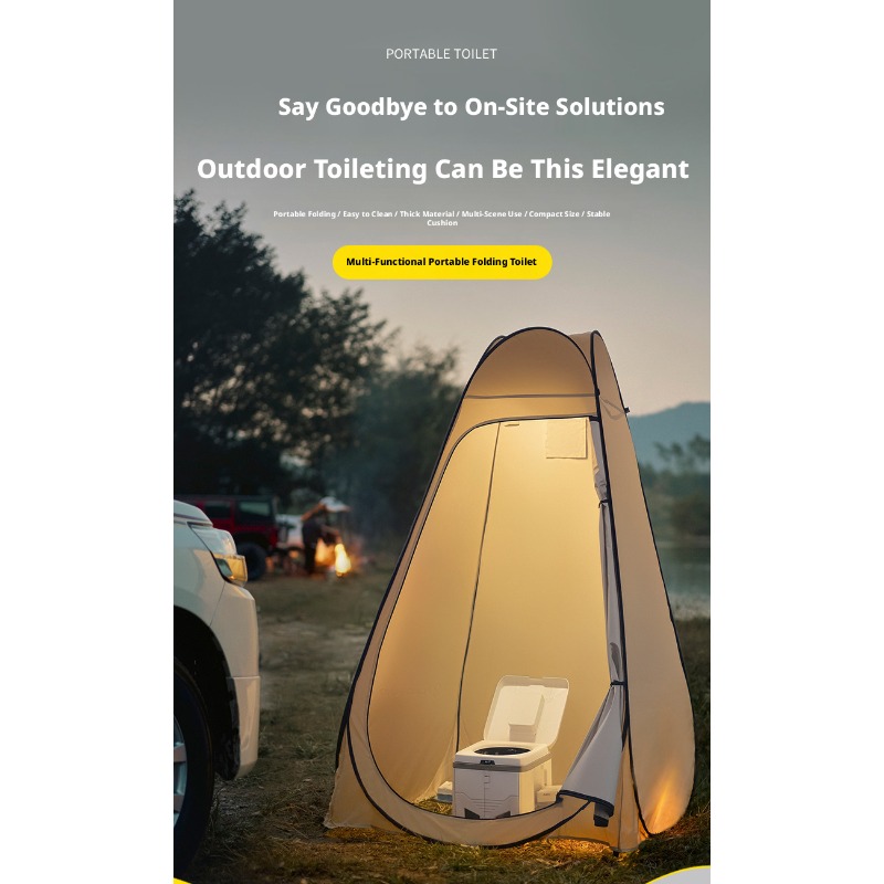 Portable Foldable Toilet for C – Outdoor Camping Toilet Bewertung und Preis