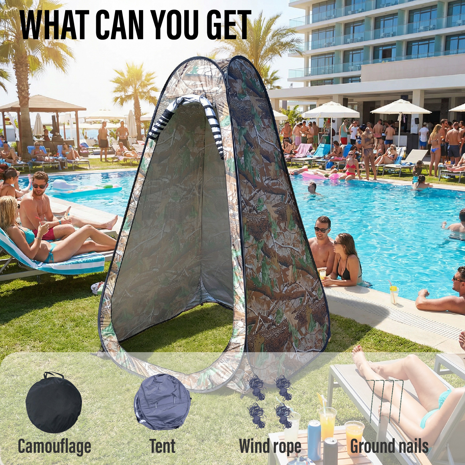 Portable Pop-Up Privacy Tent f – Outdoor Camping Toilet Bewertung und Preis