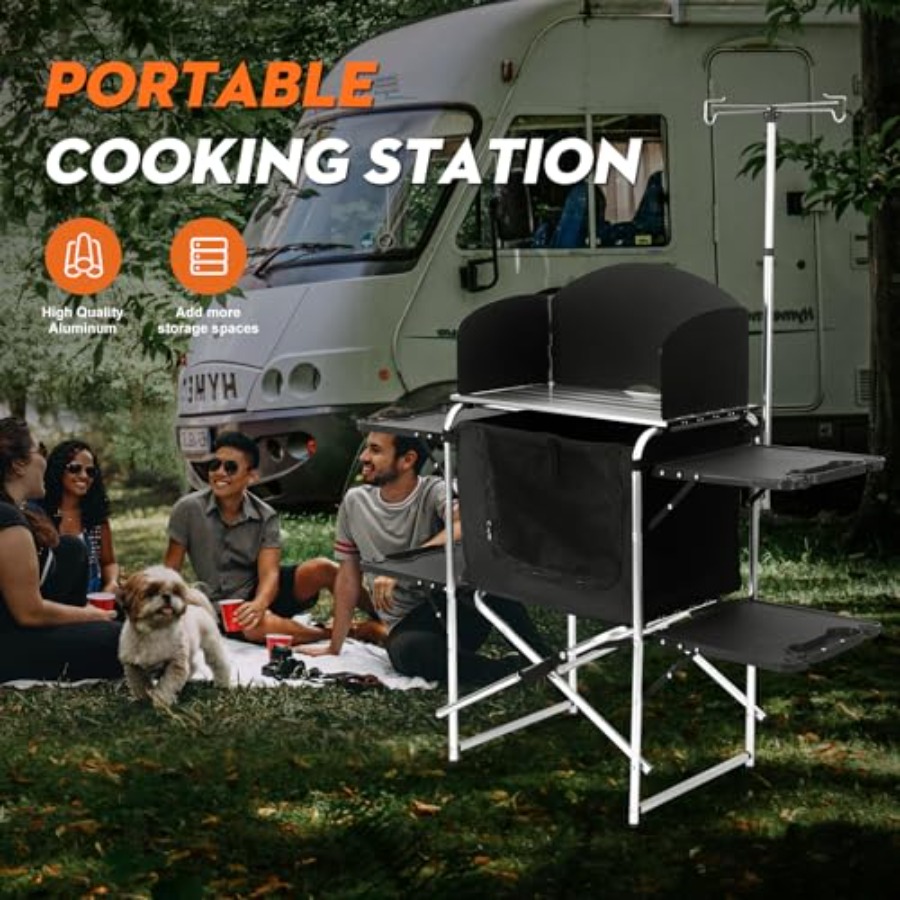 Camping Kitchen Table for Outd – Outdoor Camping Kitchen Setup Bewertung und Preis