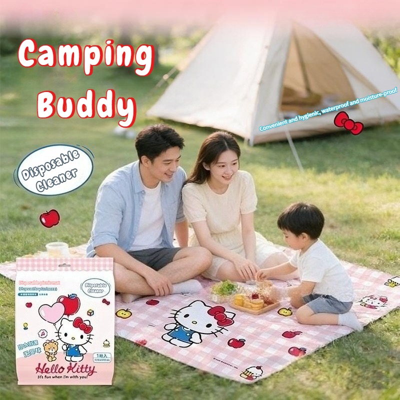 Sanrio Kawaii Hello Kitty Wate – Outdoor Camping Floor Mat Bewertung und Preis