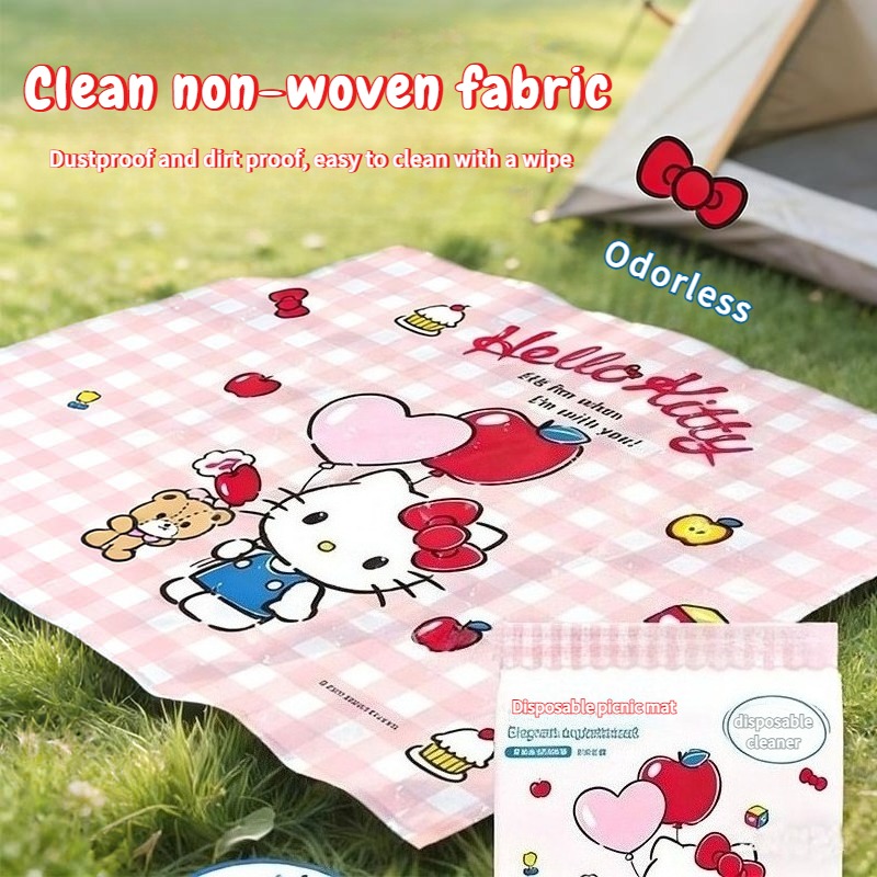 Sanrio Kawaii Hello Kitty Wate – Outdoor Camping Floor Mat Bewertung und Preis
