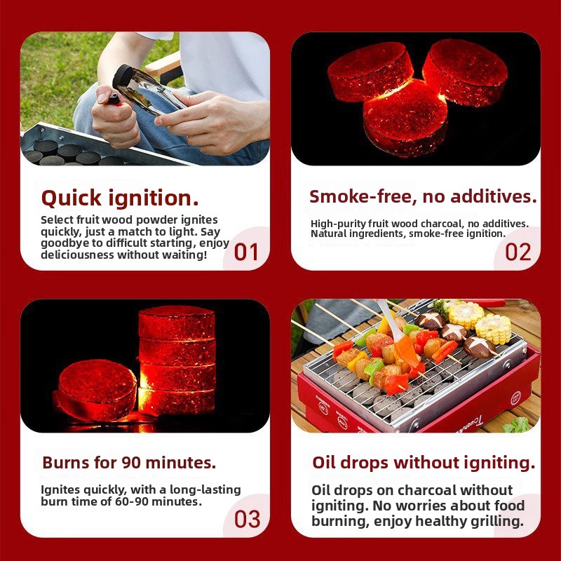 Smokeless Quick Burning Wood C – Outdoor Camping Gear Brands Bewertung und Preis