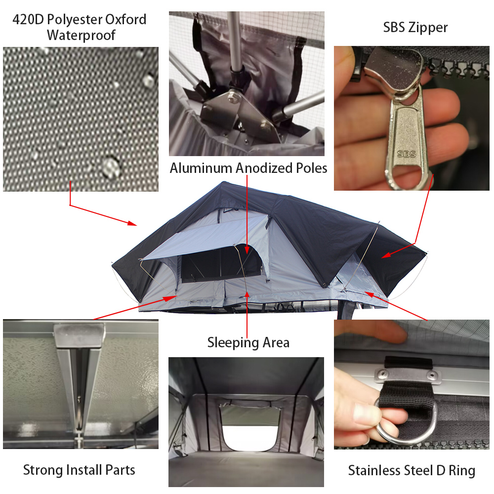 2023 High Quality Lightweight  – Outdoor Camping Jeep Bewertung und Preis