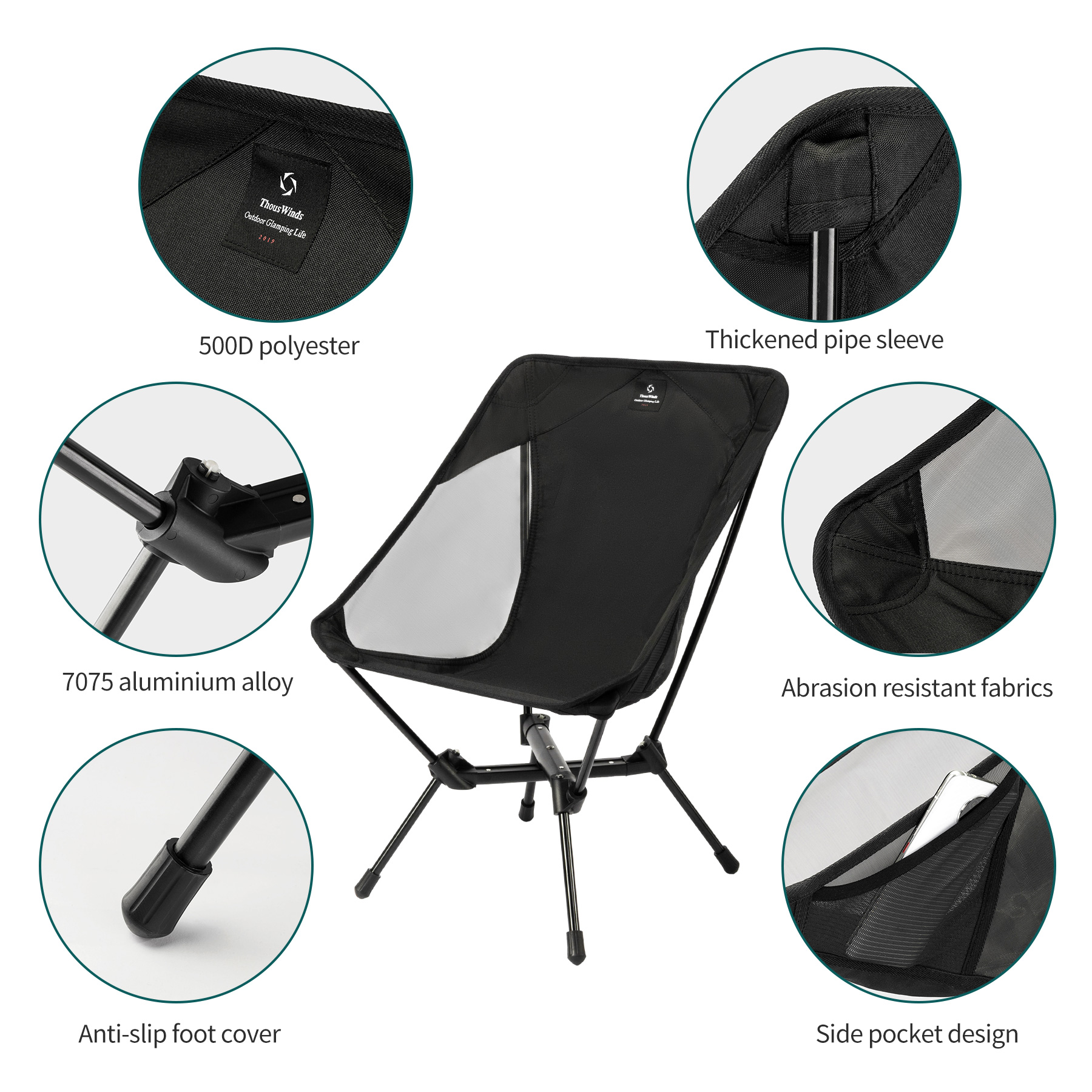 Thous Winds Adult/Child Ultral – Outdoor Camping Table And Chairs Bewertung und Preis