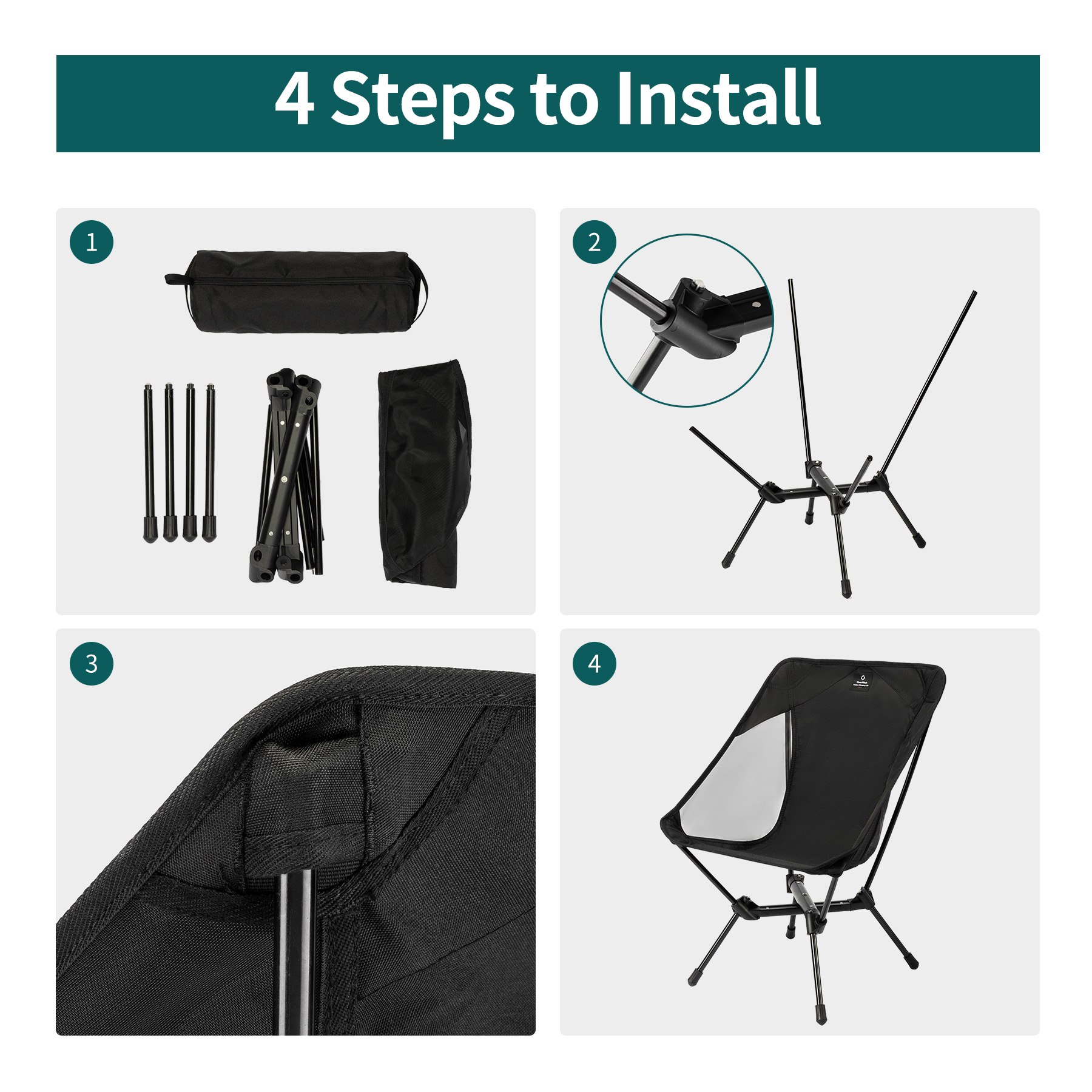 Thous Winds Adult/Child Ultral – Outdoor Camping Table And Chairs Bewertung und Preis