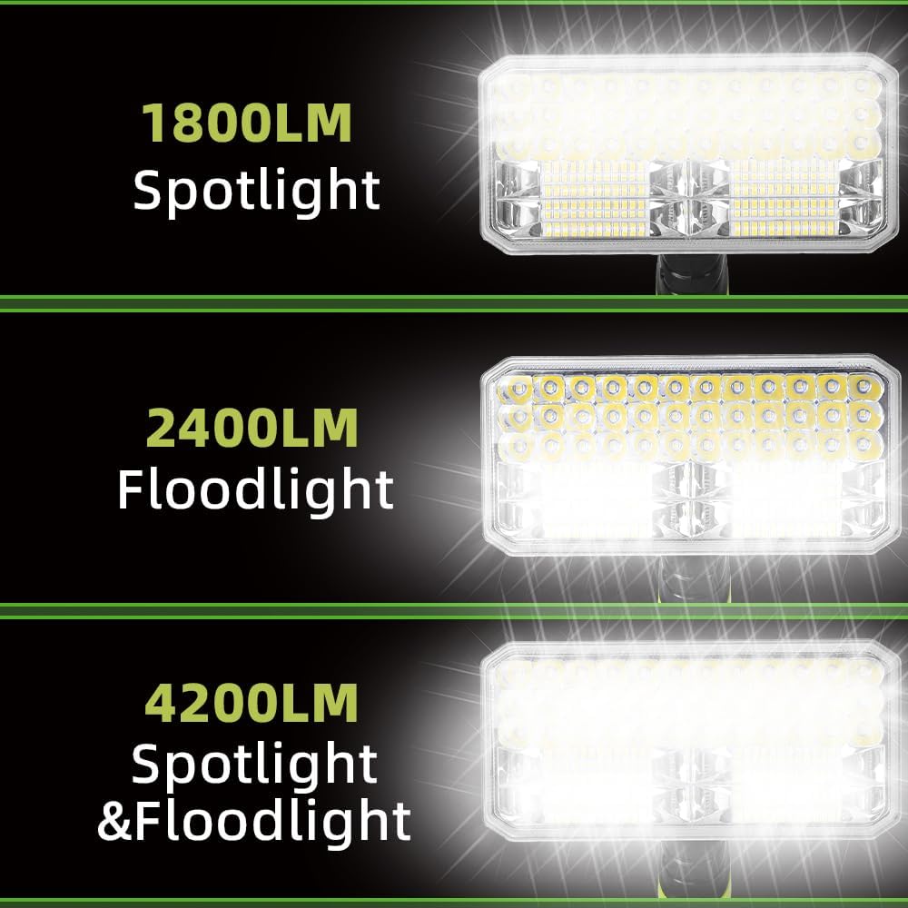 40W 4200LM Cordless LED Flashl – Outdoor Camping Jobs Bewertung und Preis