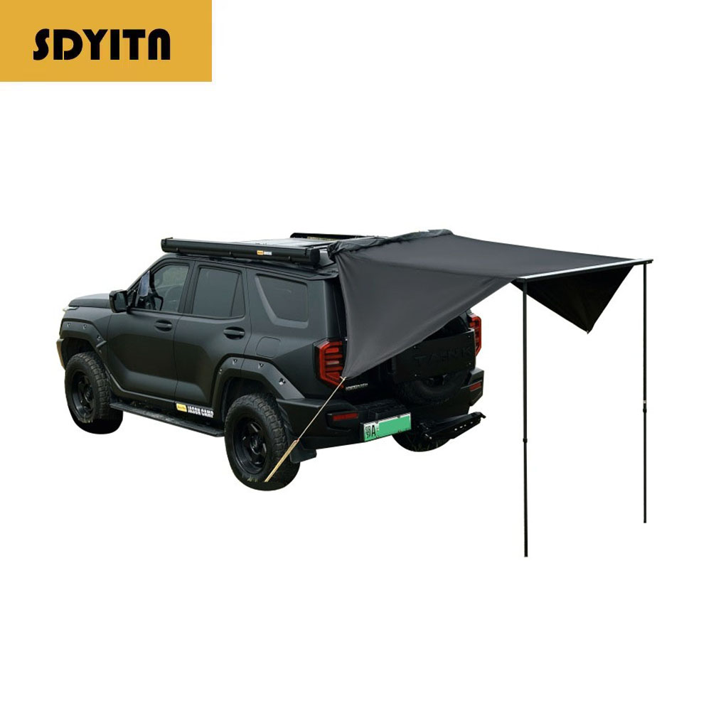 Aluminum Alloy Black Double-wi – Outdoor Camping Car Tail Tent Bewertung und Preis